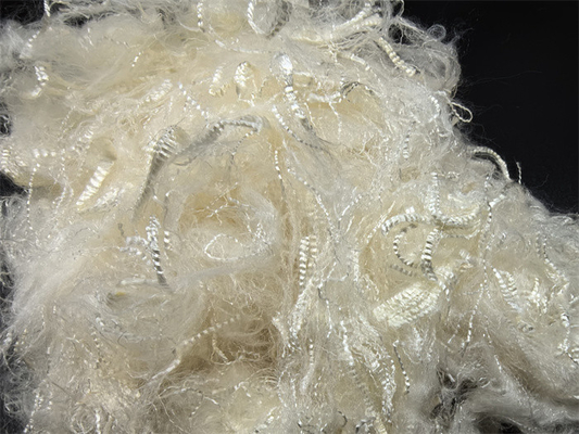 白いポリフェニレン硫化物繊維複合物,高張力,溶融点280〜300°C