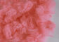 不織布のカーペットの敷物のマットレスの生地のためのピンクによってリサイクルされるポリエステル ステープル ファイバ